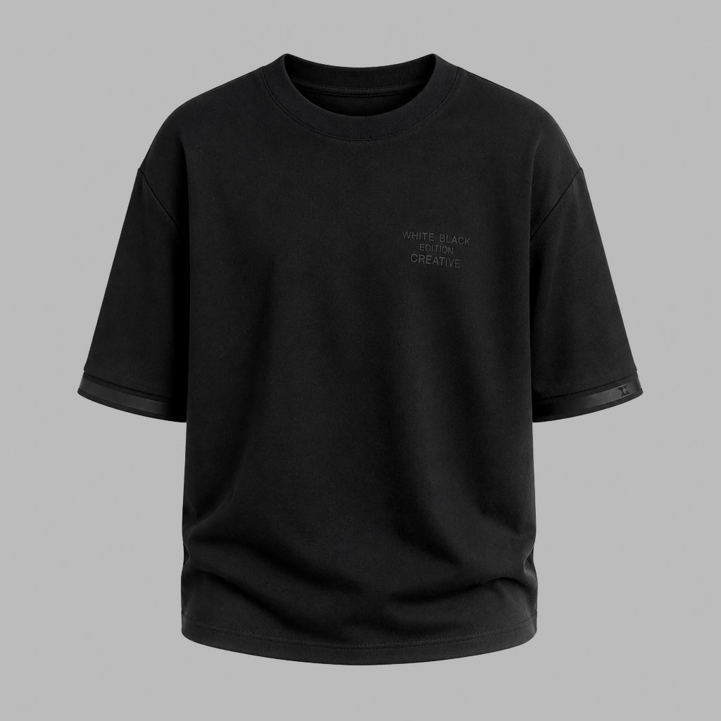 White and Black Edition” Tee