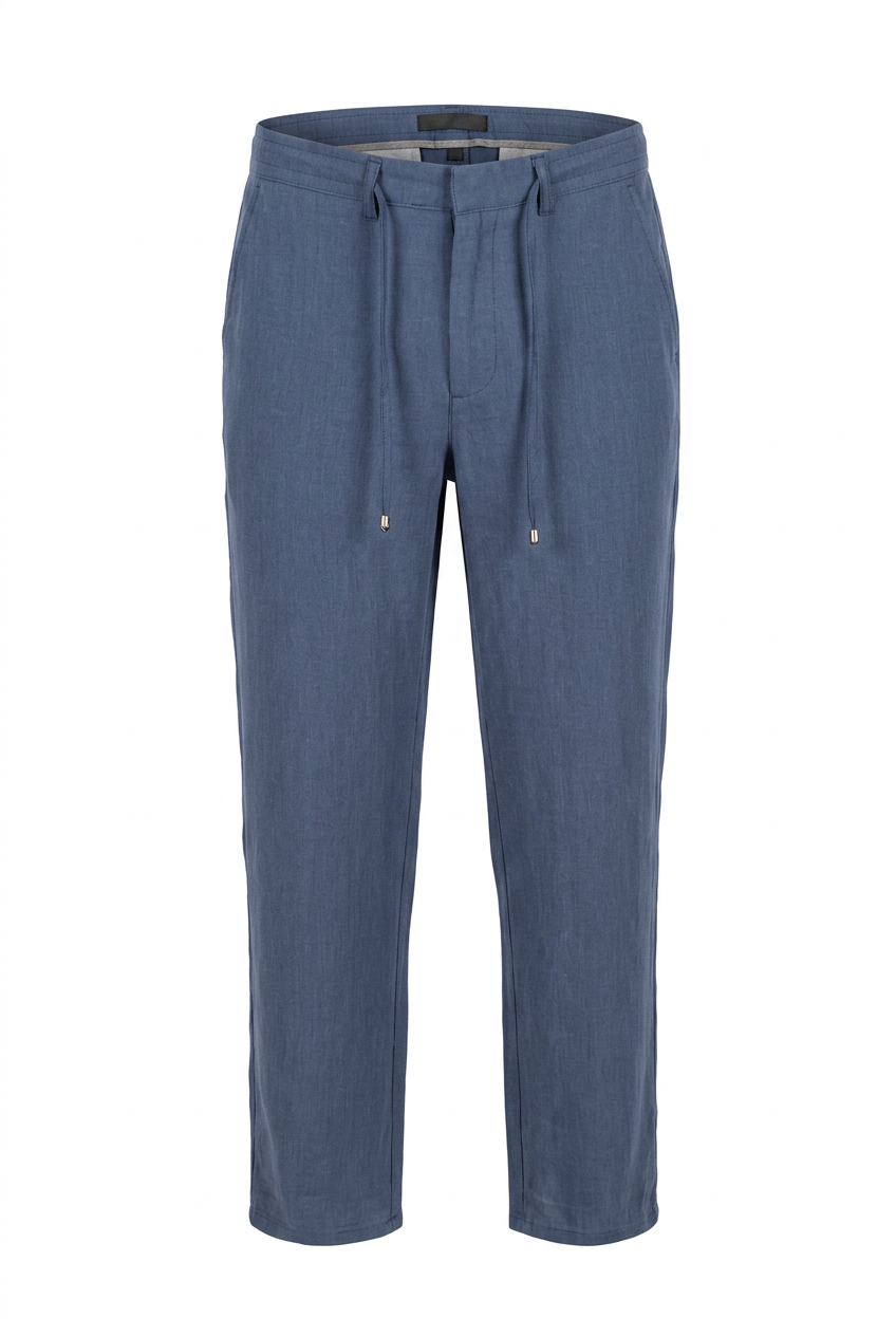 Loose Pants Petrol Blue